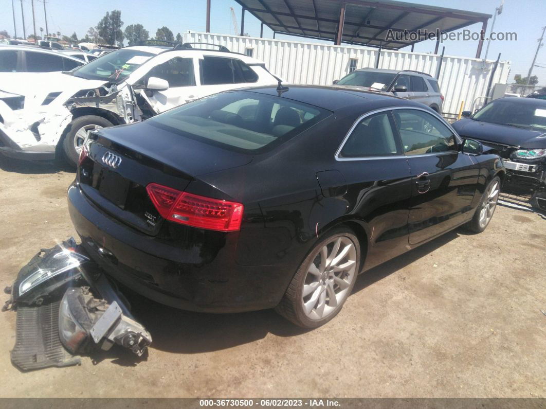 2014 Audi A5 Premium Plus Черный vin: WAULFAFR2EA050906