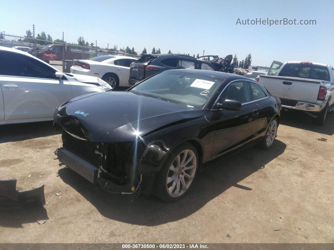 2014 Audi A5 Premium Plus Черный vin: WAULFAFR2EA050906