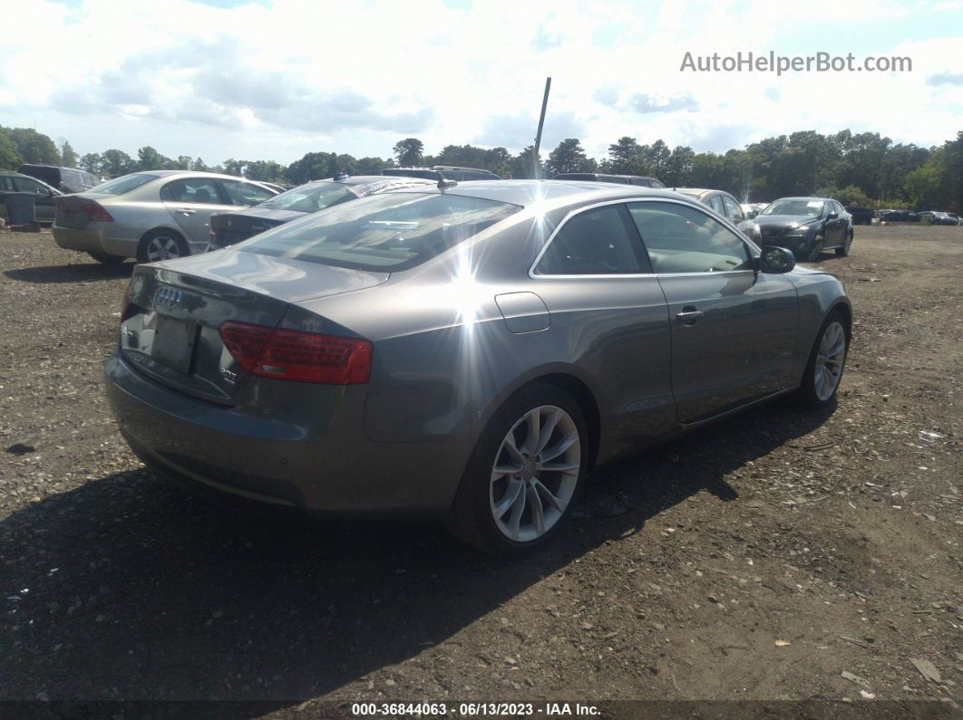 2014 Audi A5 Premium Plus Gray vin: WAULFAFR2EA052557