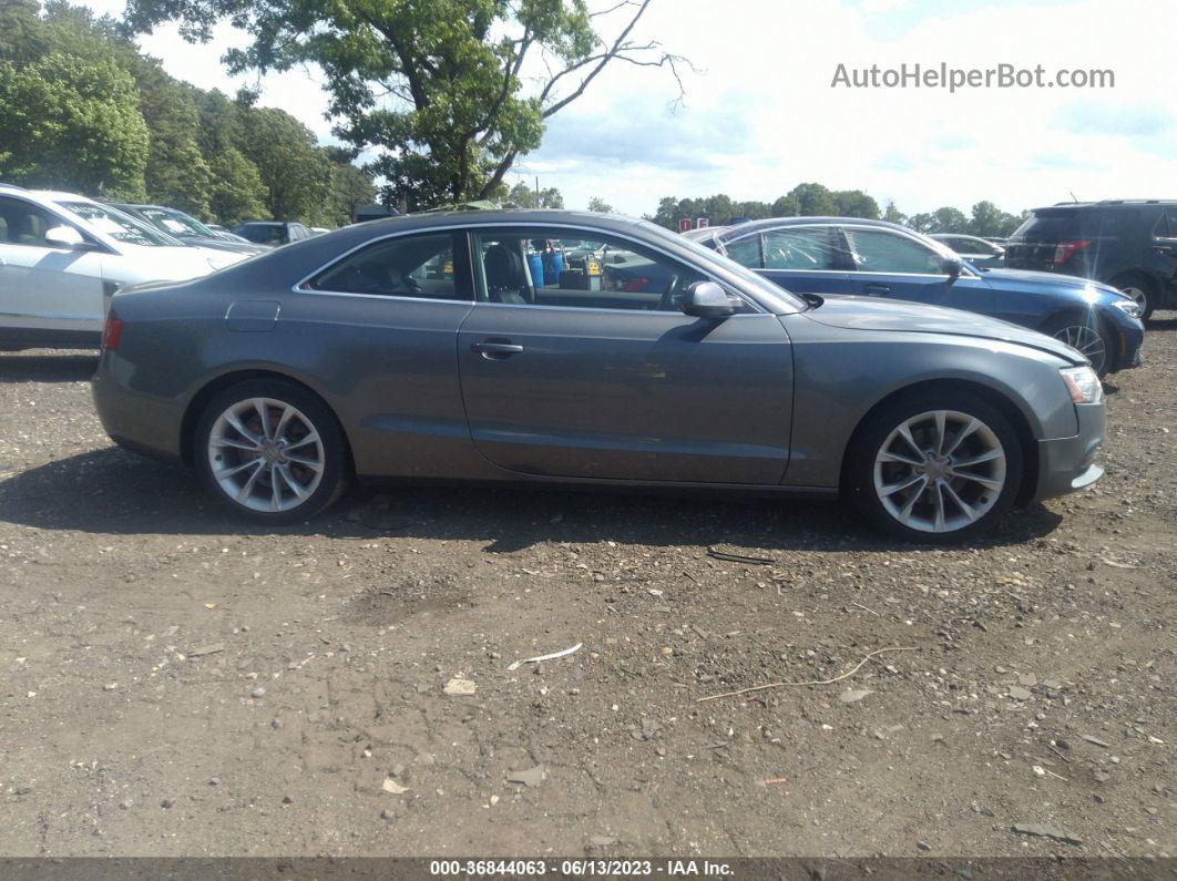 2014 Audi A5 Premium Plus Gray vin: WAULFAFR2EA052557