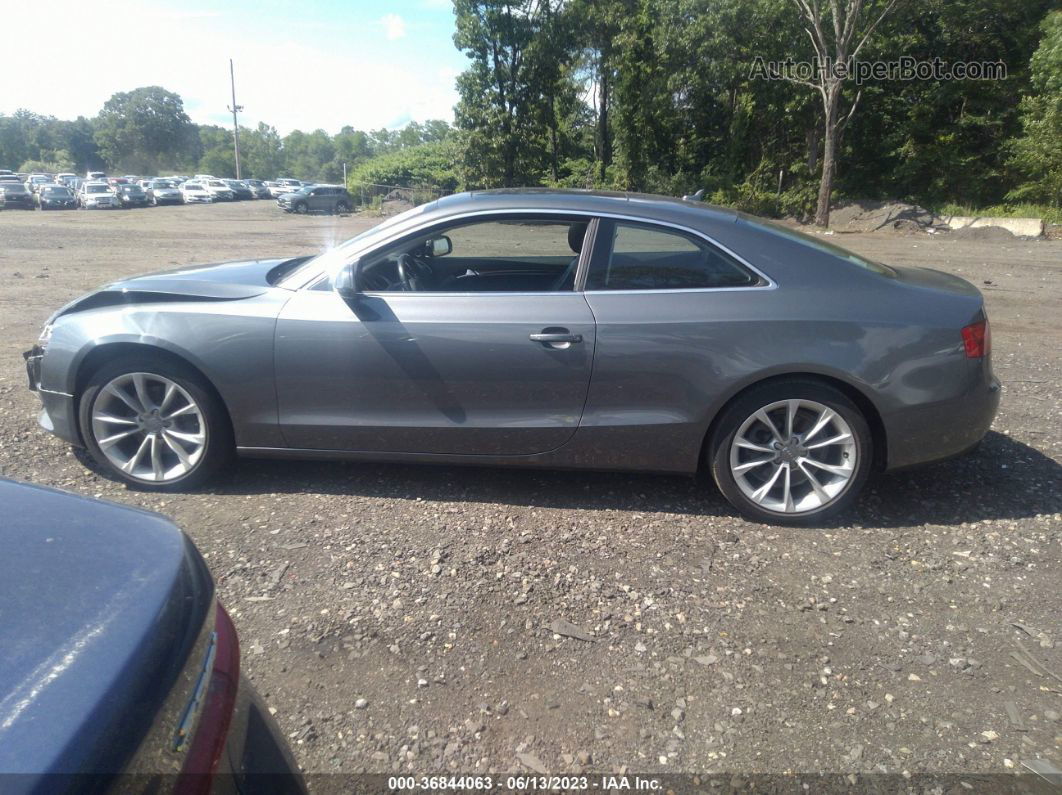 2014 Audi A5 Premium Plus Gray vin: WAULFAFR2EA052557