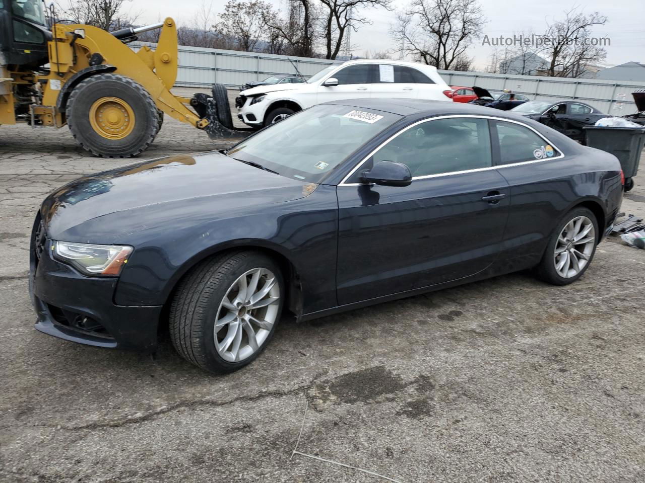 2014 Audi A5 Premium Plus Black vin: WAULFAFR2EA061159