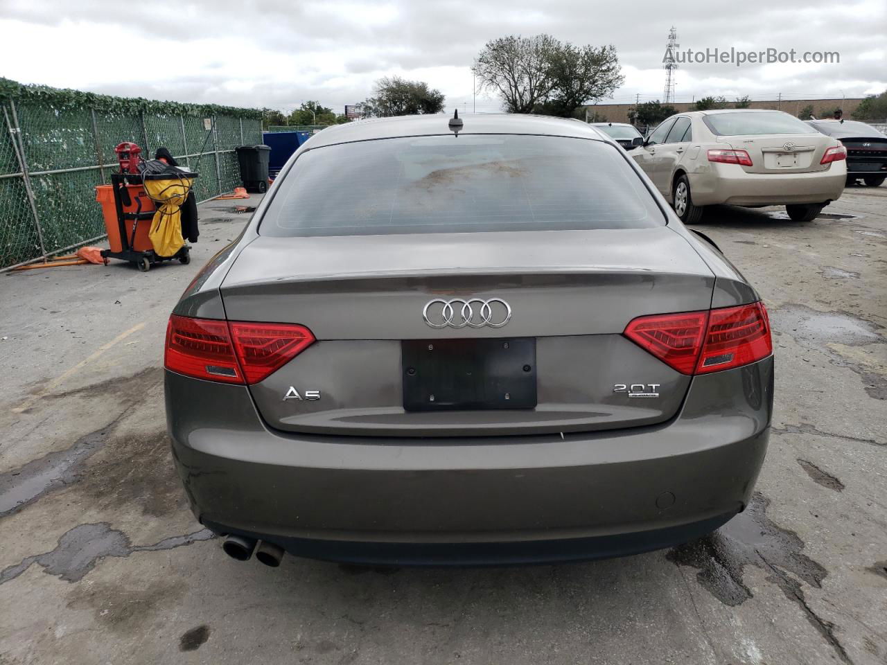 2014 Audi A5 Premium Plus Tan vin: WAULFAFR3EA008633