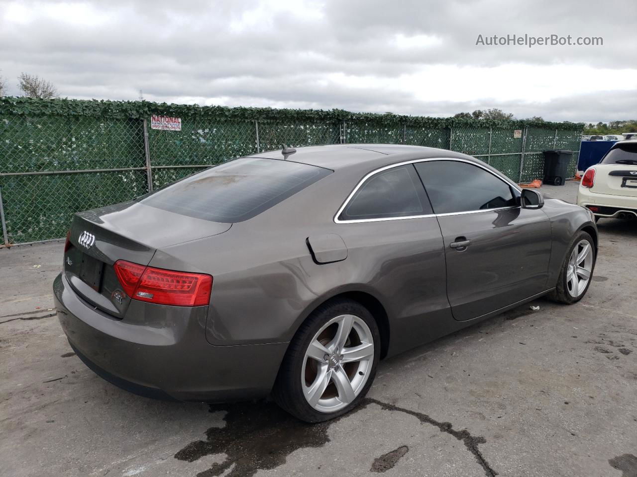 2014 Audi A5 Premium Plus Tan vin: WAULFAFR3EA008633