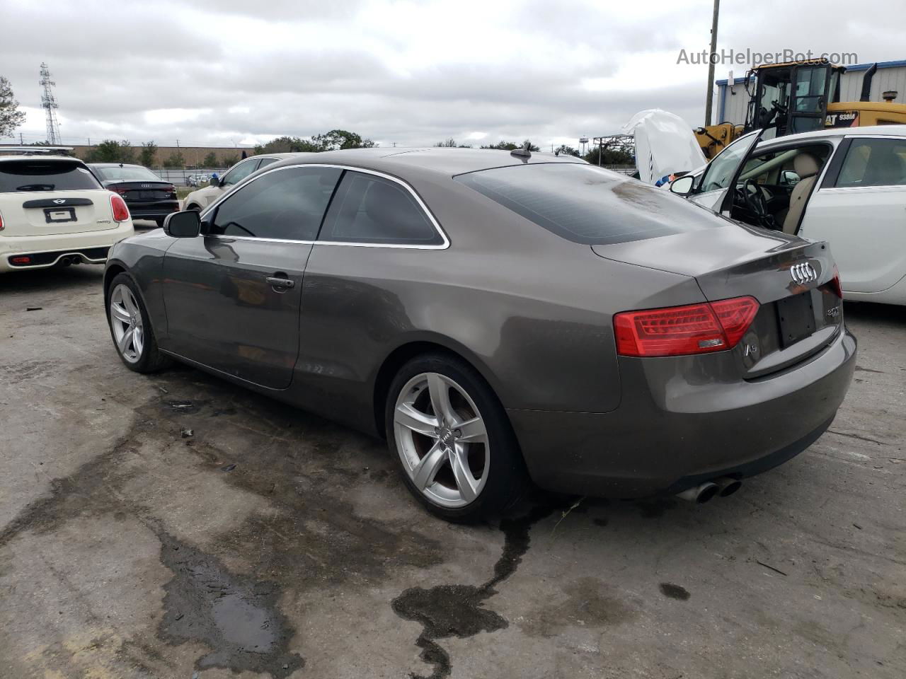 2014 Audi A5 Premium Plus Tan vin: WAULFAFR3EA008633