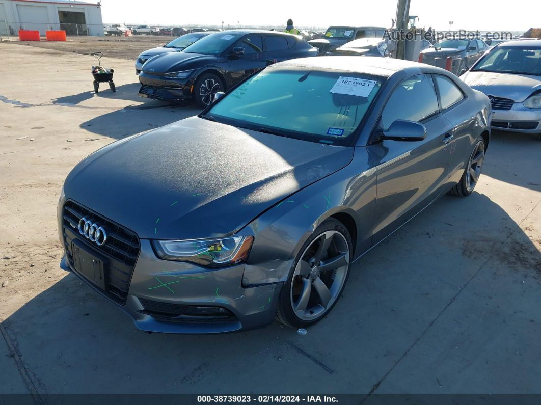 2014 Audi A5 2.0t Premium Gray vin: WAULFAFR3EA009295