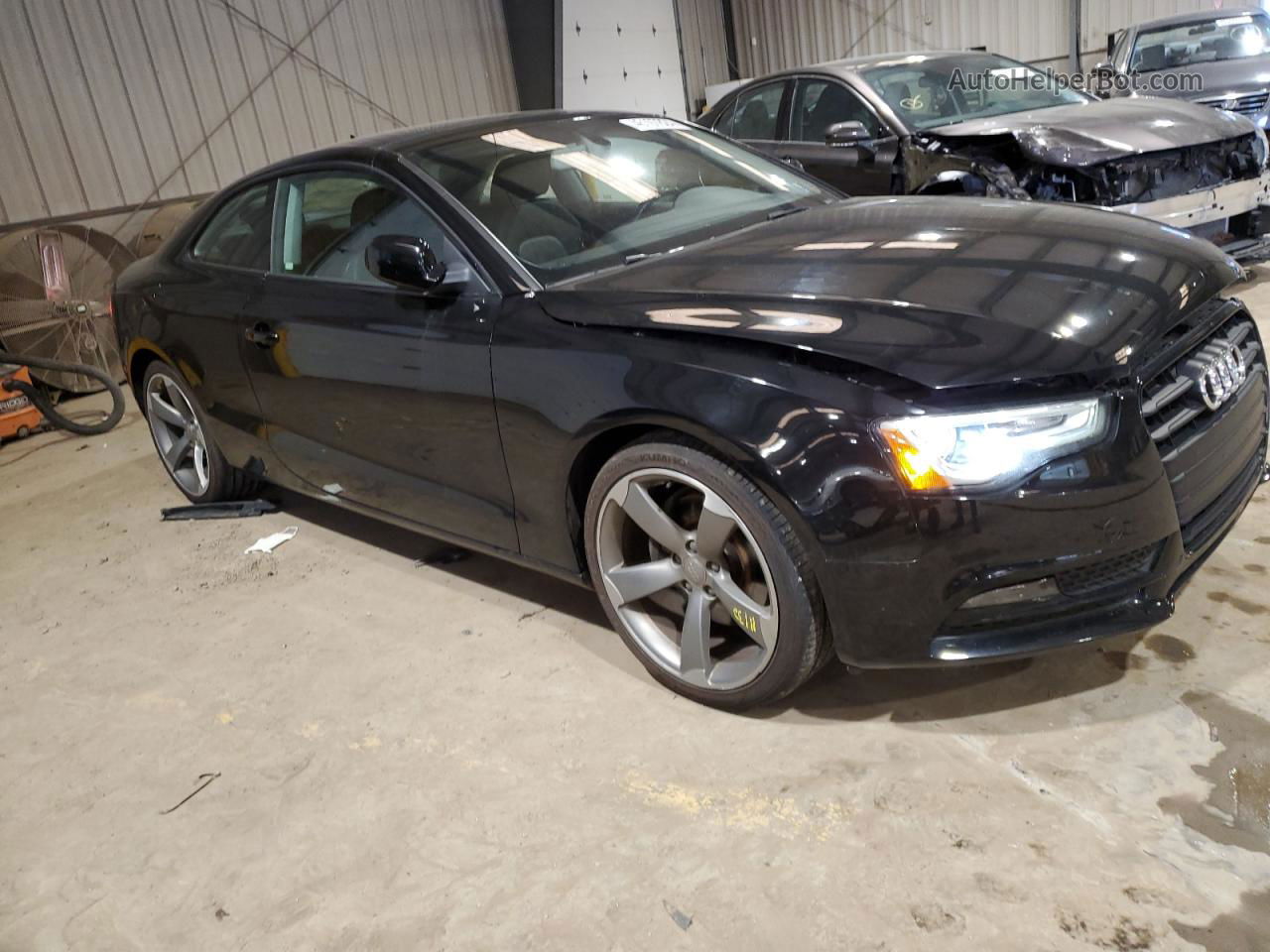 2014 Audi A5 Premium Plus Black vin: WAULFAFR3EA061249