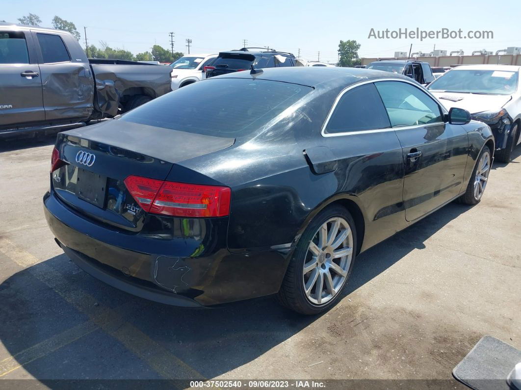 2011 Audi A5 2.0t Premium Plus Black vin: WAULFAFR4BA043290