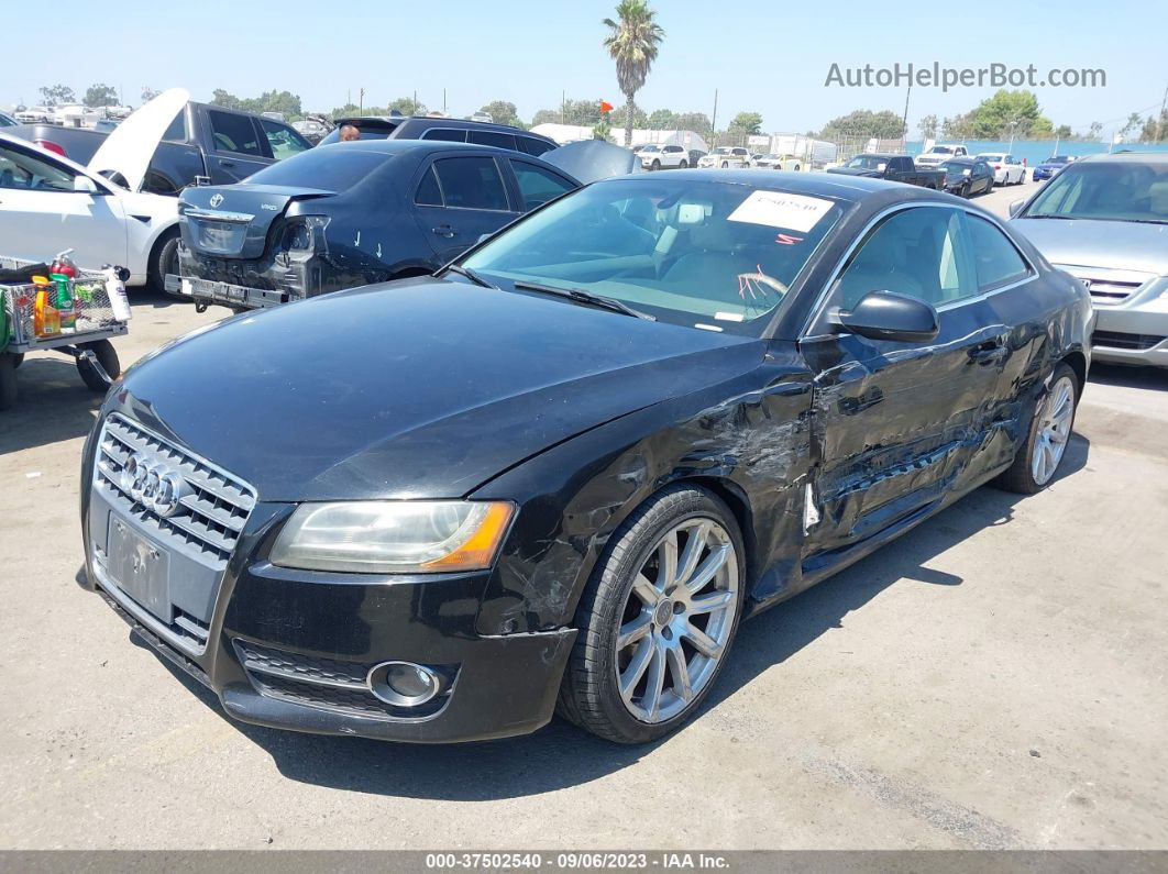 2011 Audi A5 2.0t Premium Plus Black vin: WAULFAFR4BA043290