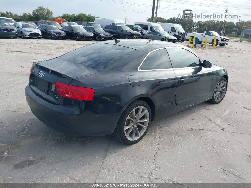 2014 Audi A5 2.0t Premium Black vin: WAULFAFR4EA006373