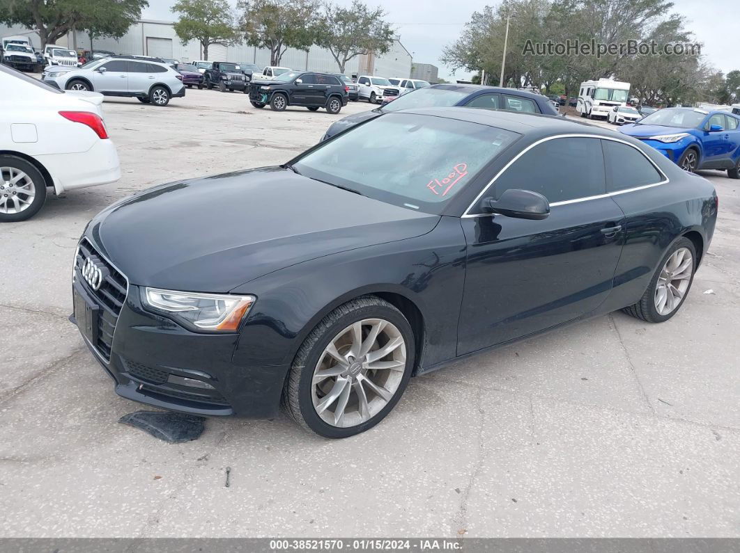 2014 Audi A5 2.0t Premium Black vin: WAULFAFR4EA006373