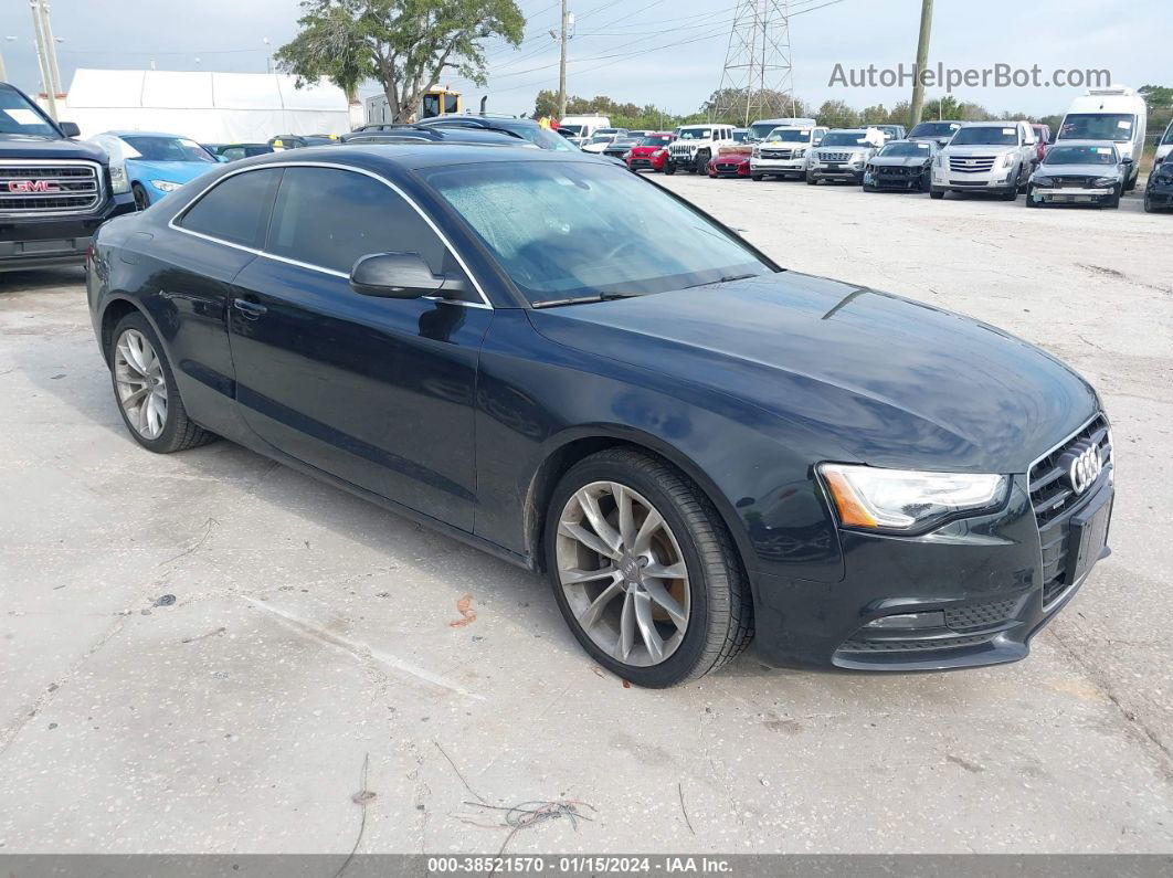 2014 Audi A5 2.0t Premium Black vin: WAULFAFR4EA006373