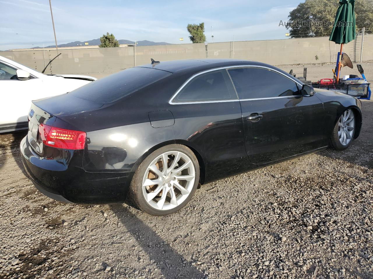 2014 Audi A5 Premium Plus Черный vin: WAULFAFR4EA040717