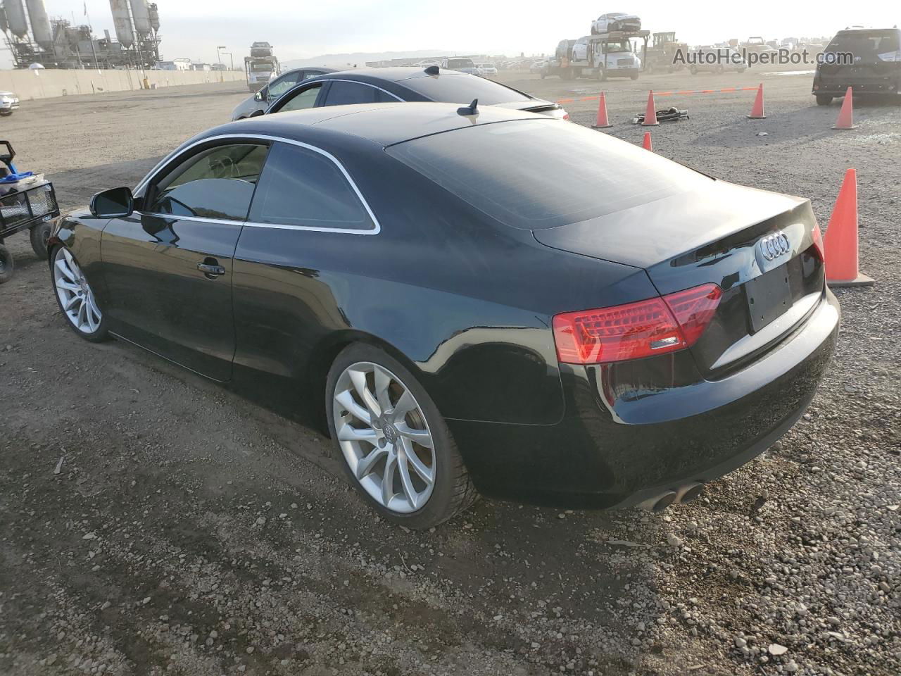 2014 Audi A5 Premium Plus Черный vin: WAULFAFR4EA040717