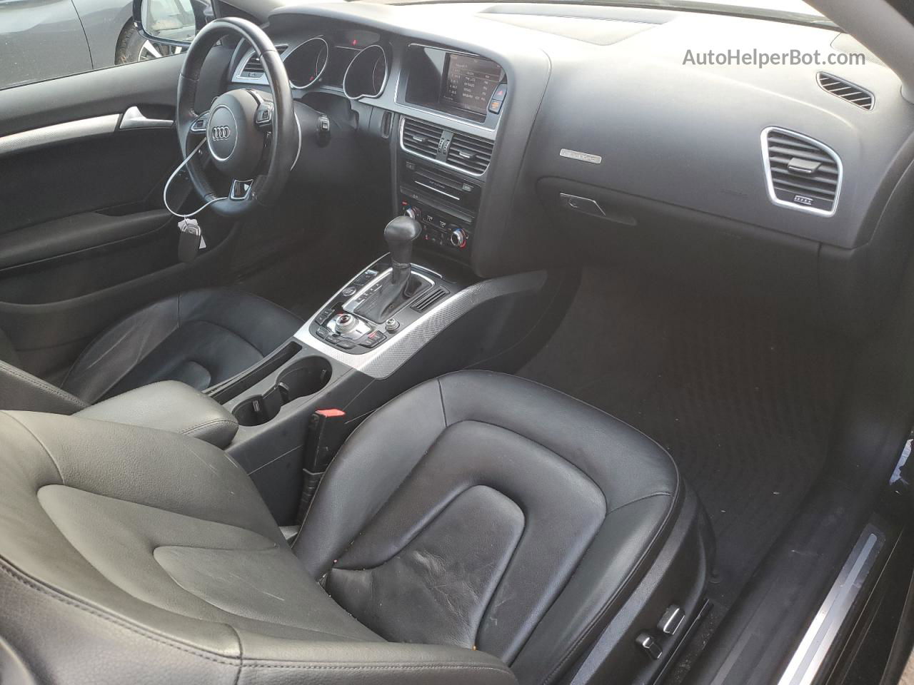 2014 Audi A5 Premium Plus Black vin: WAULFAFR4EA054102