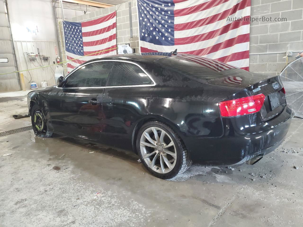 2014 Audi A5 Premium Plus Black vin: WAULFAFR5EA018211