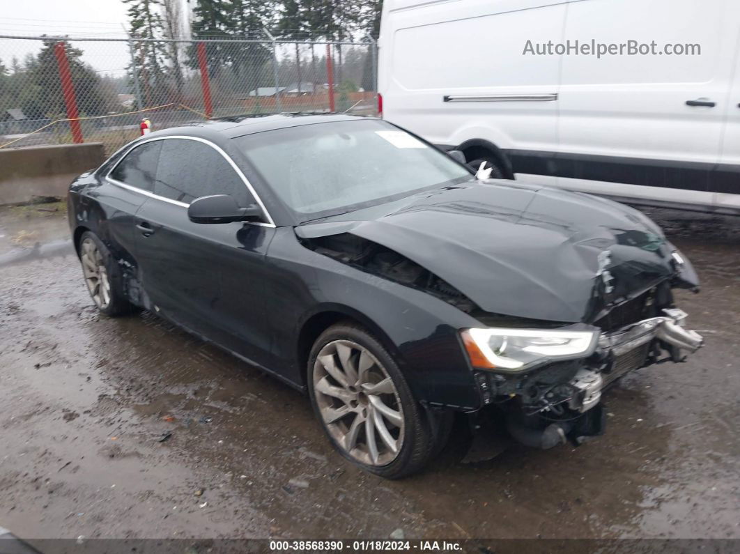 2014 Audi A5 2.0t Premium Black vin: WAULFAFR6EA013275