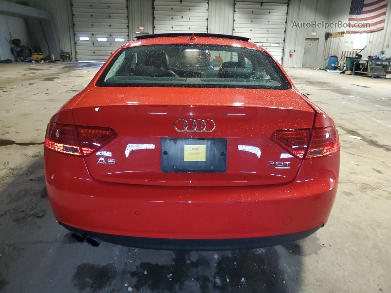 2014 Audi A5 Premium Plus Red vin: WAULFAFR6EA026883