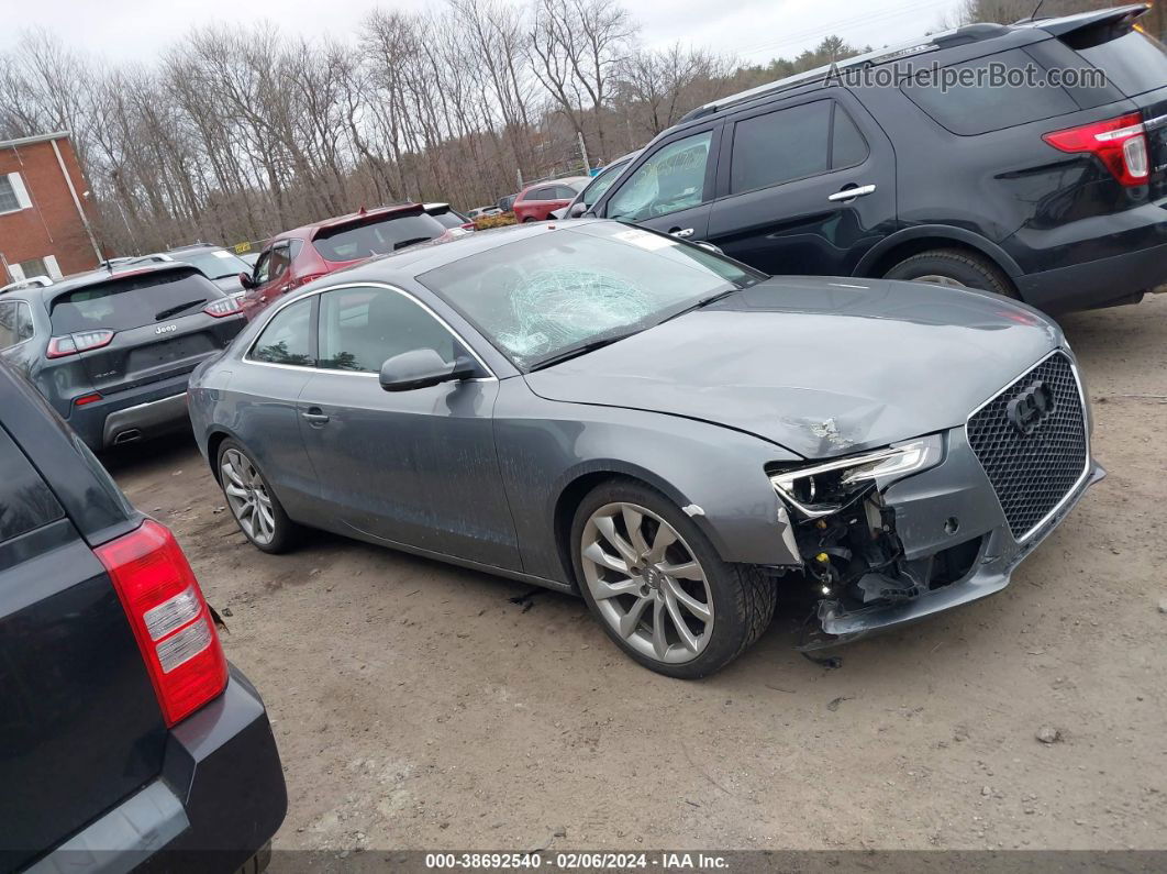 2014 Audi A5 2.0t Premium Серый vin: WAULFAFR6EA031713