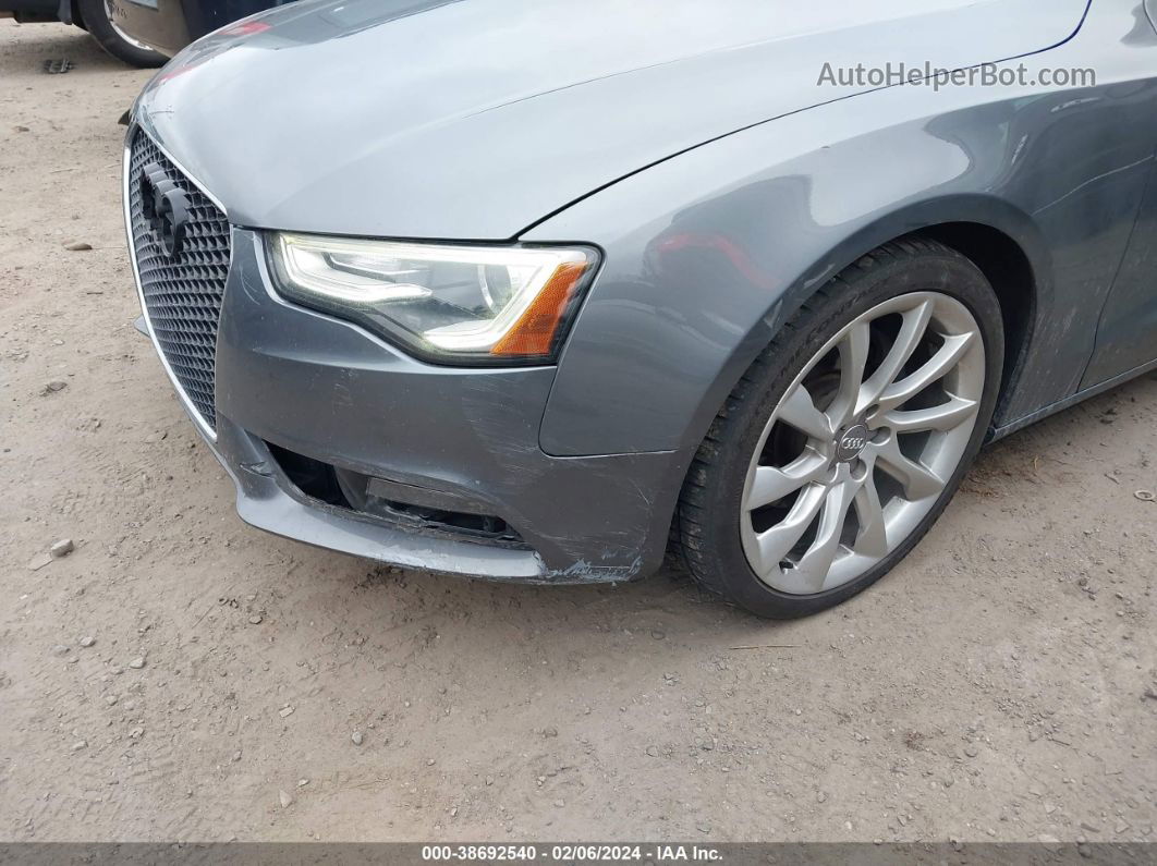 2014 Audi A5 2.0t Premium Серый vin: WAULFAFR6EA031713