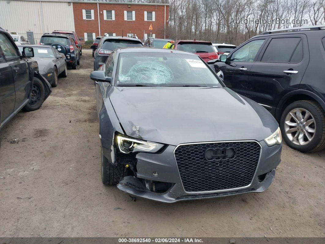 2014 Audi A5 2.0t Premium Серый vin: WAULFAFR6EA031713