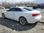 2014 Audi A5 Premium Plus White vin: WAULFAFR6EA037785