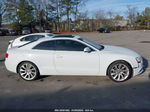 2014 Audi A5 2.0t Premium White vin: WAULFAFR6EA073010