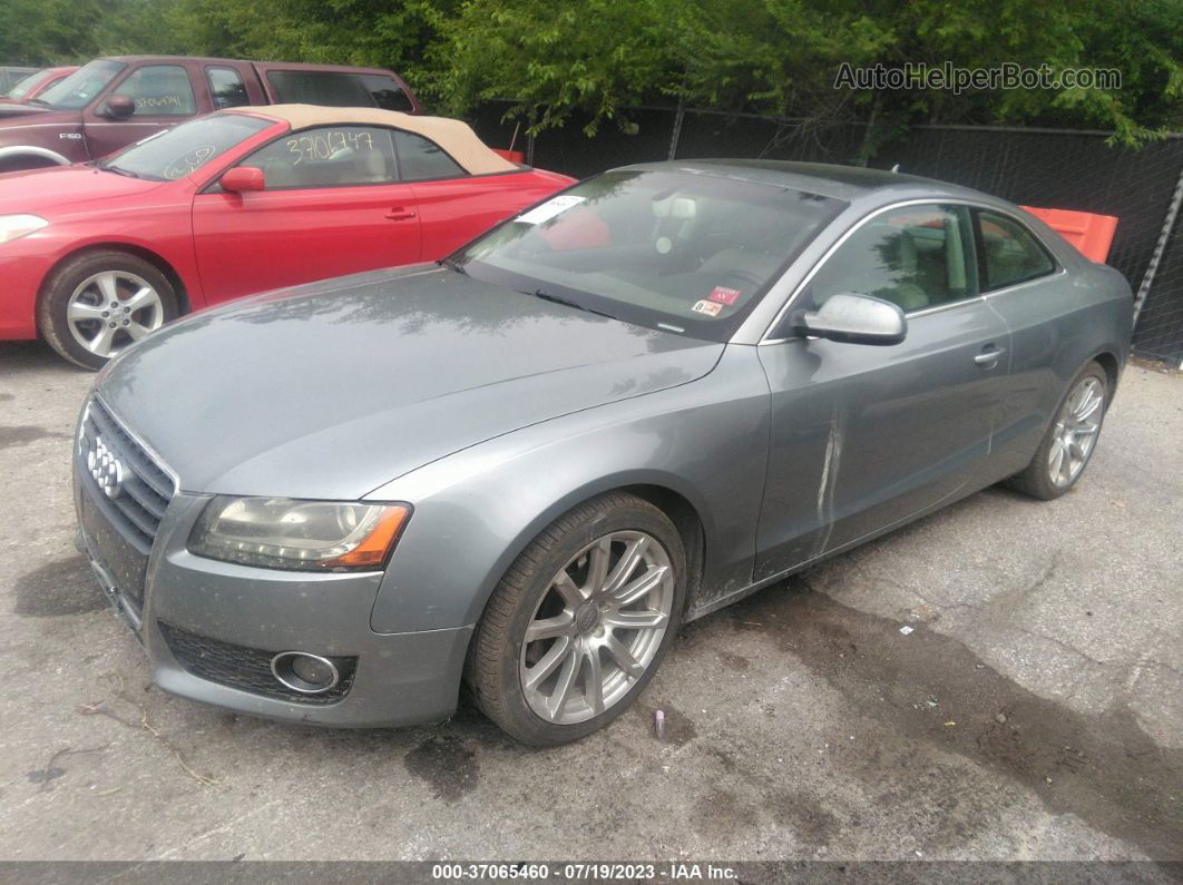 2011 Audi A5 2.0t Premium Серый vin: WAULFAFR7BA006203