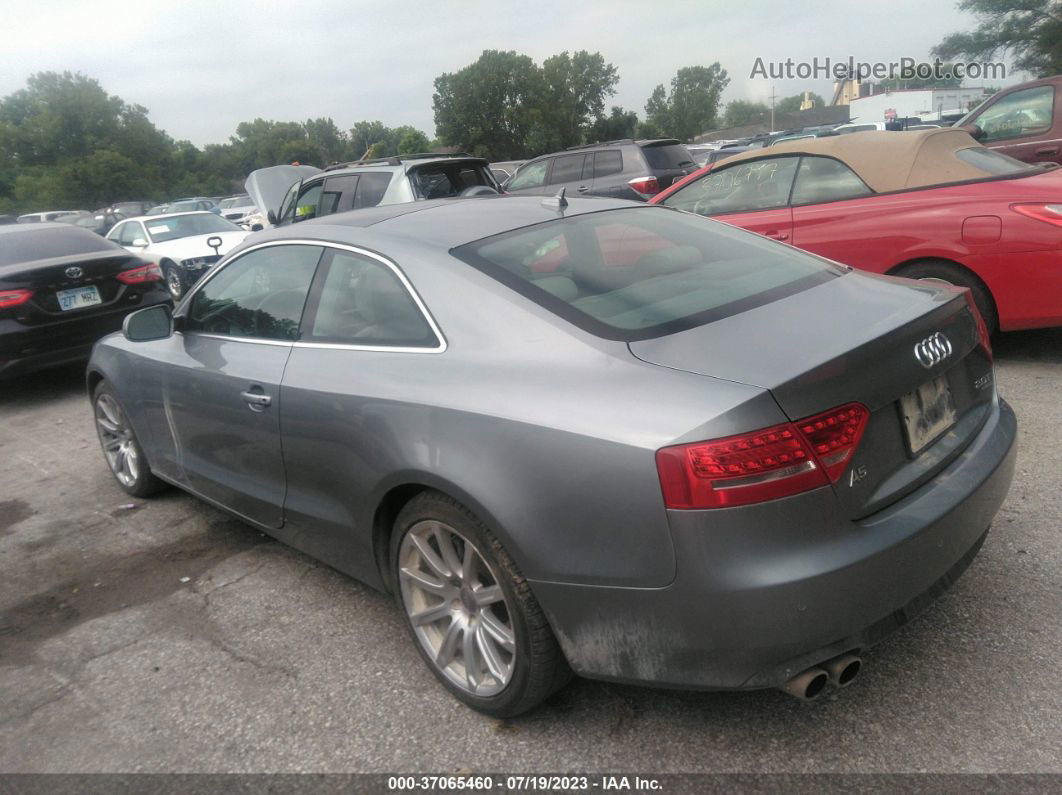 2011 Audi A5 2.0t Premium Серый vin: WAULFAFR7BA006203