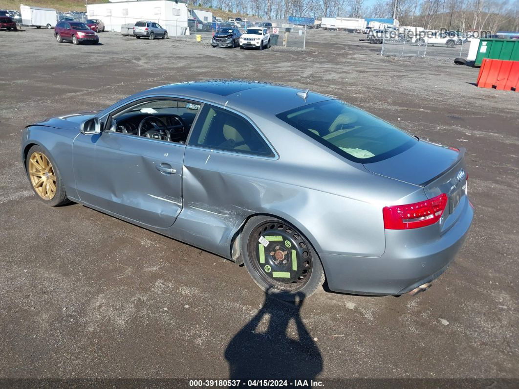 2011 Audi A5 2.0t Premium Gray vin: WAULFAFR7BA072654