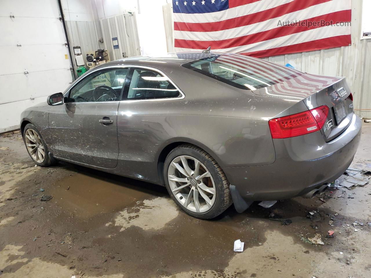 2014 Audi A5 Premium Plus Gray vin: WAULFAFR7EA021448