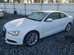 2014 Audi A5 Premium Plus Белый vin: WAULFAFR7EA043059