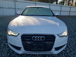 2014 Audi A5 Premium Plus White vin: WAULFAFR7EA043059