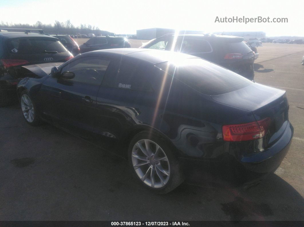 2014 Audi A5 2.0t Premium Синий vin: WAULFAFR7EA057642