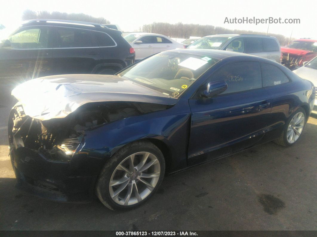 2014 Audi A5 2.0t Premium Blue vin: WAULFAFR7EA057642