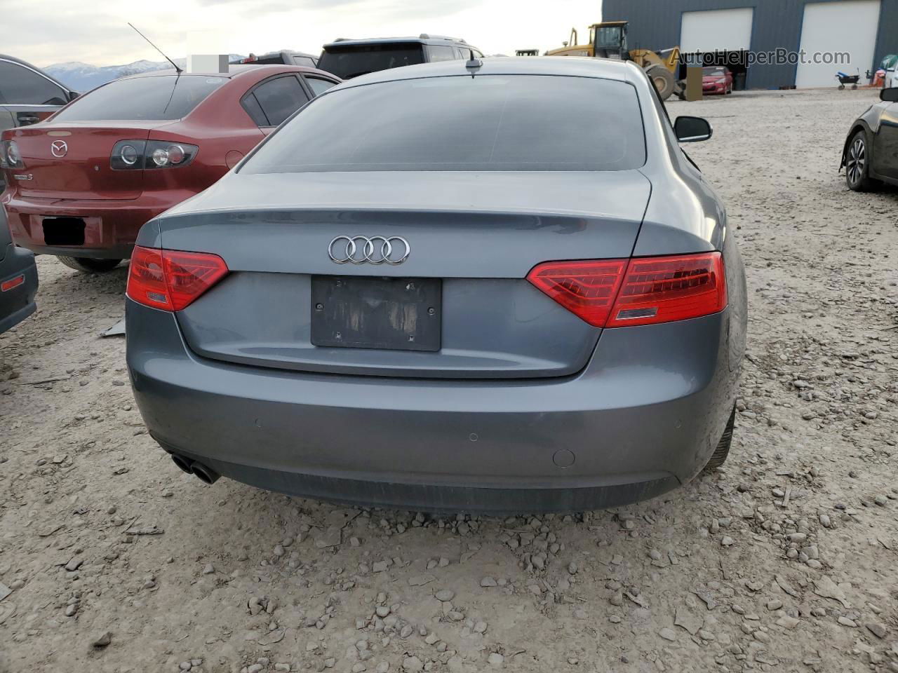 2014 Audi A5 Premium Plus Gray vin: WAULFAFR7EA064753