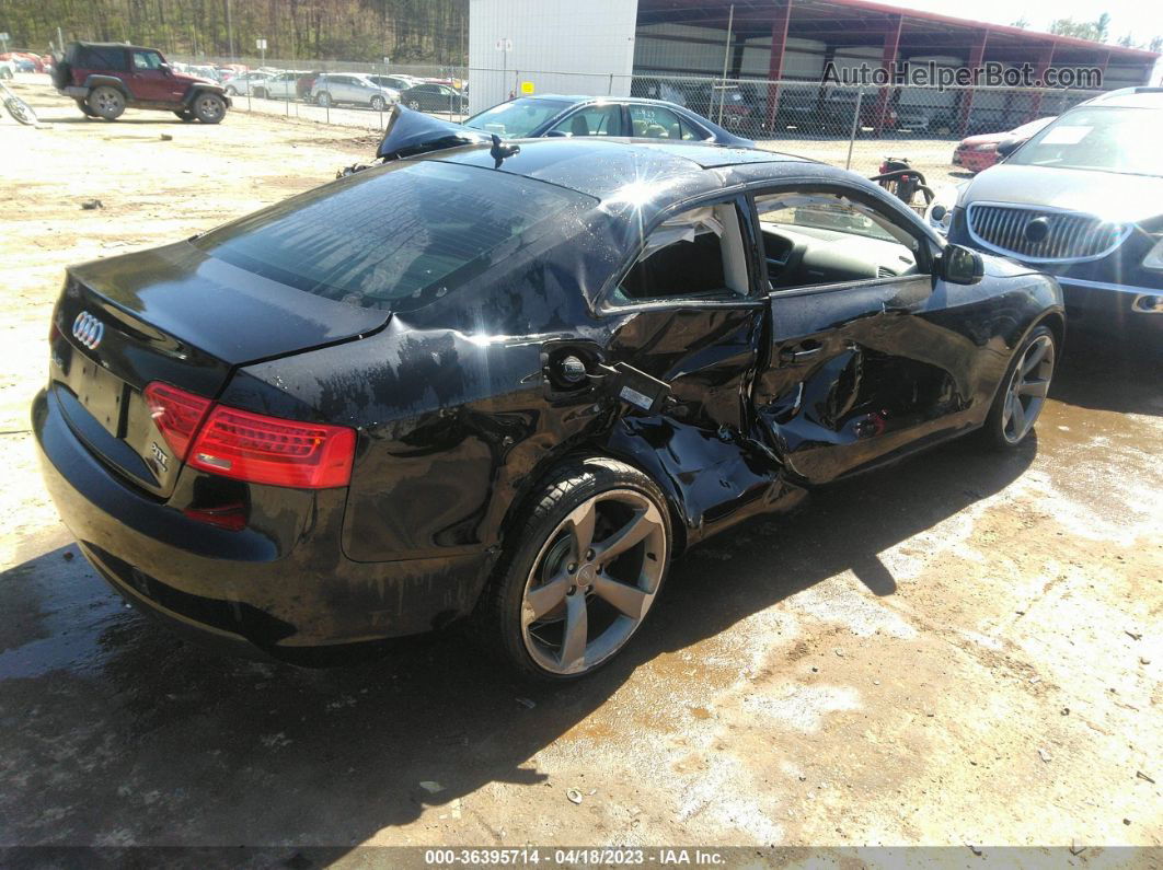 2014 Audi A5 Premium Plus Black vin: WAULFAFR8EA036721