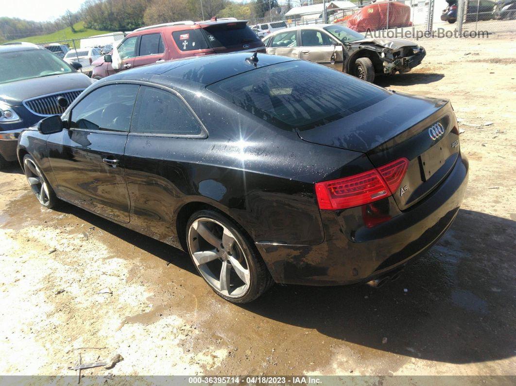 2014 Audi A5 Premium Plus Black vin: WAULFAFR8EA036721