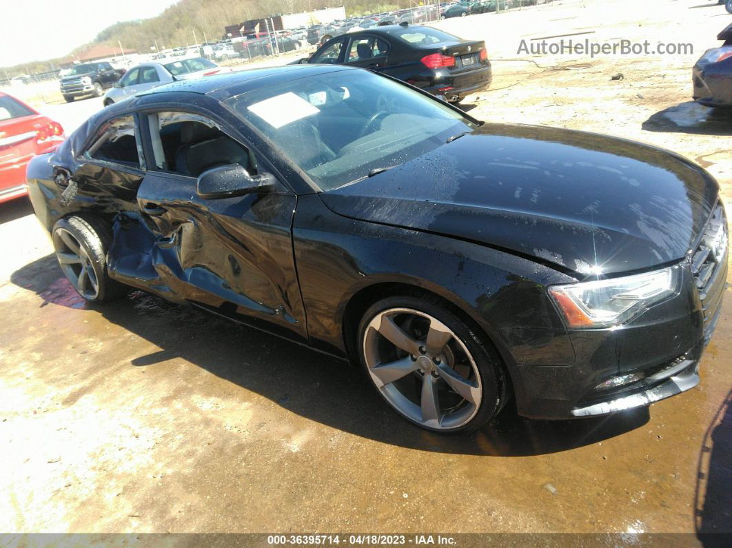 2014 Audi A5 Premium Plus Black vin: WAULFAFR8EA036721