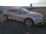 2014 Audi A5 Premium Plus Серебряный vin: WAULFAFR8EA063031