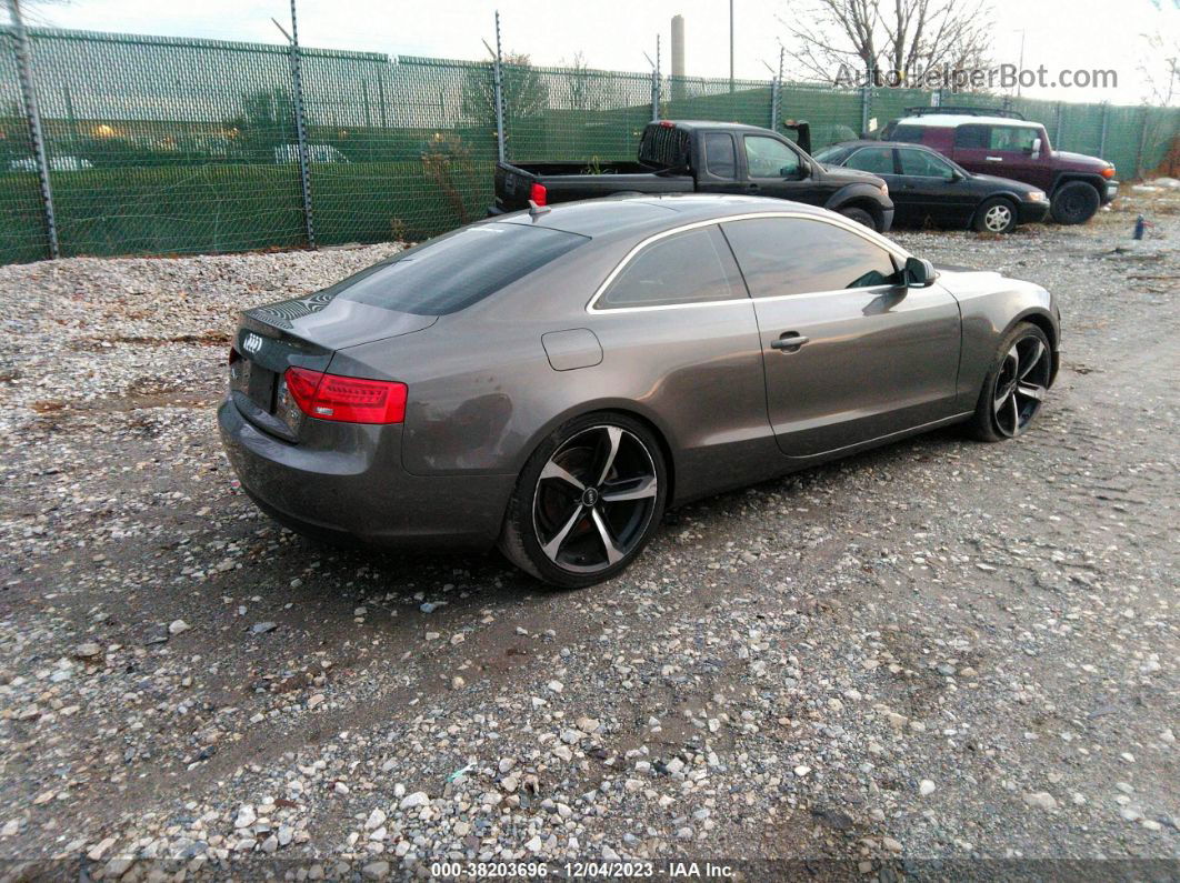 2014 Audi A5 2.0t Premium Серый vin: WAULFAFR8EA073719