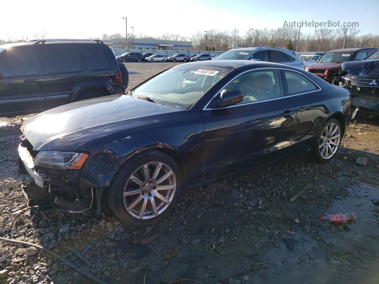 2011 Audi A5 Premium Plus Черный vin: WAULFAFR9BA029448