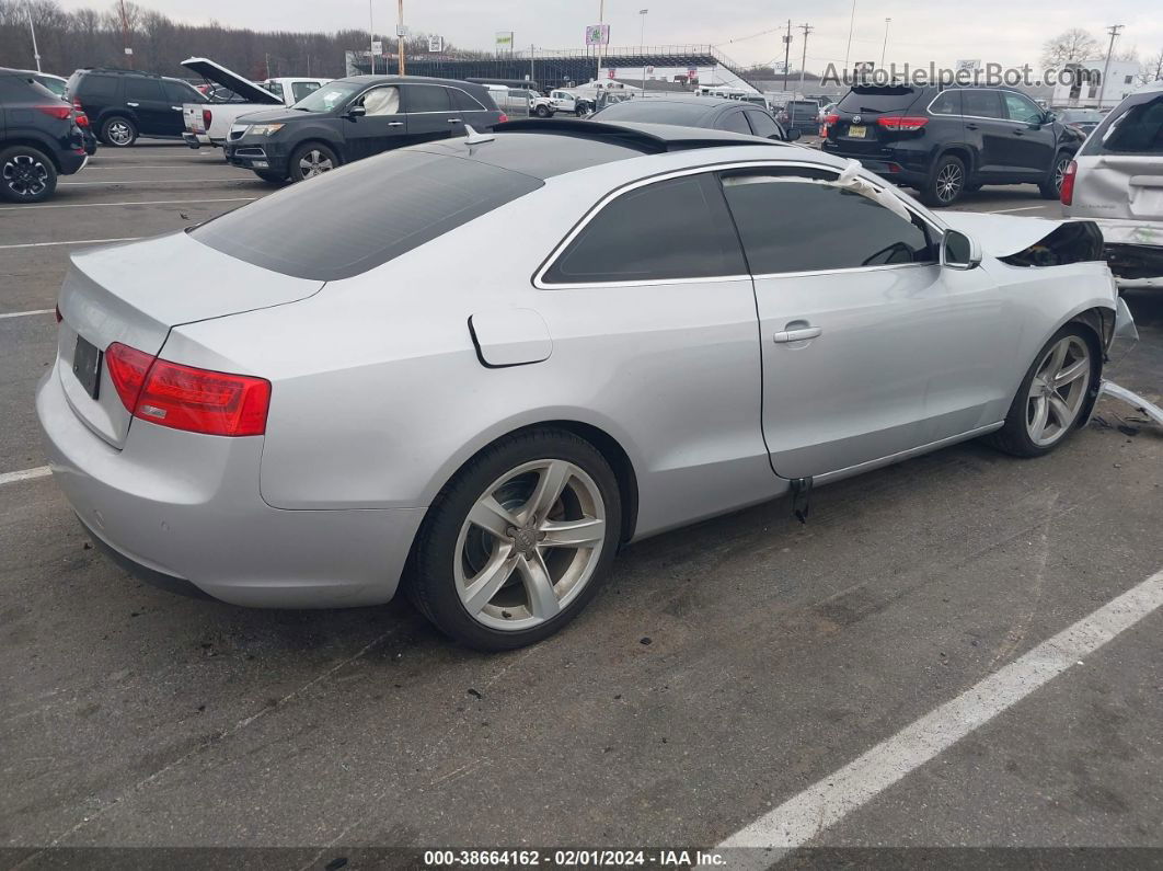 2014 Audi A5 2.0t Premium Silver vin: WAULFAFR9EA002285