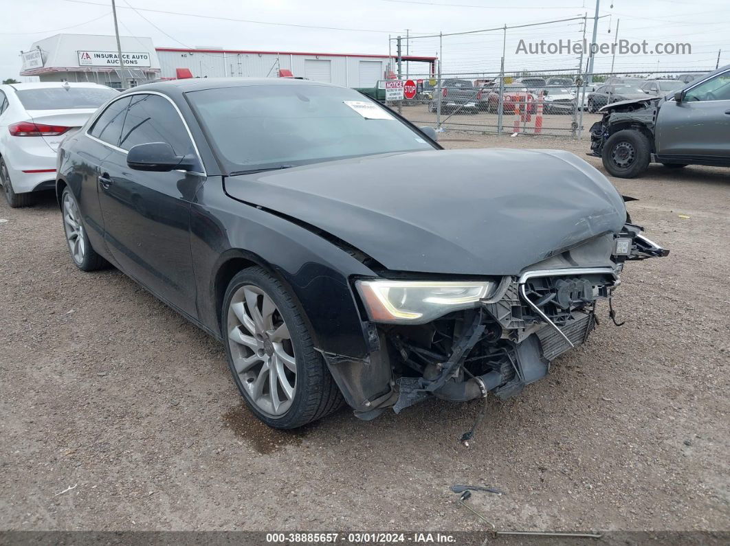 2014 Audi A5 2.0t Premium Black vin: WAULFAFR9EA020723