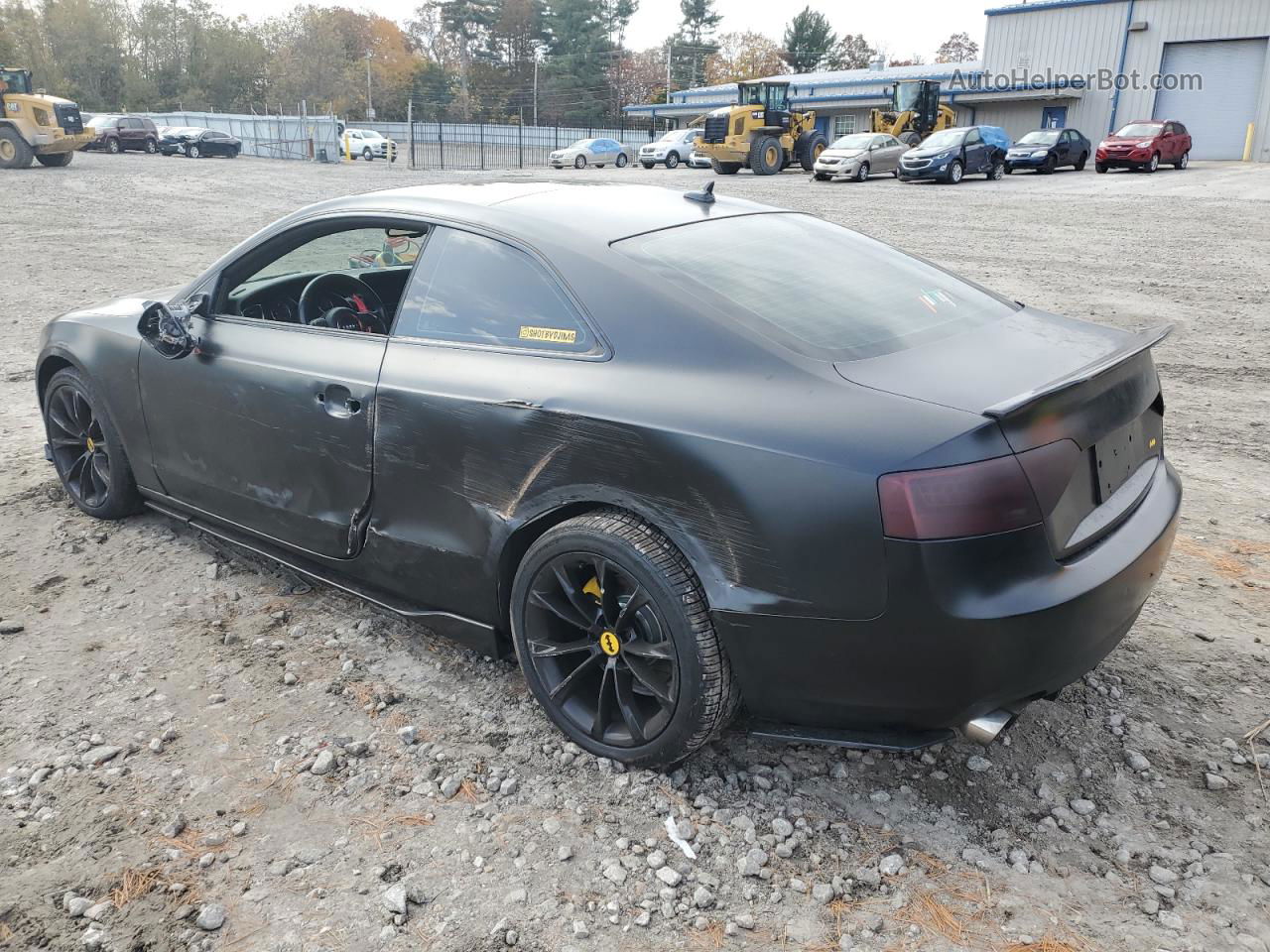 2014 Audi A5 Premium Plus Black vin: WAULFAFR9EA042026