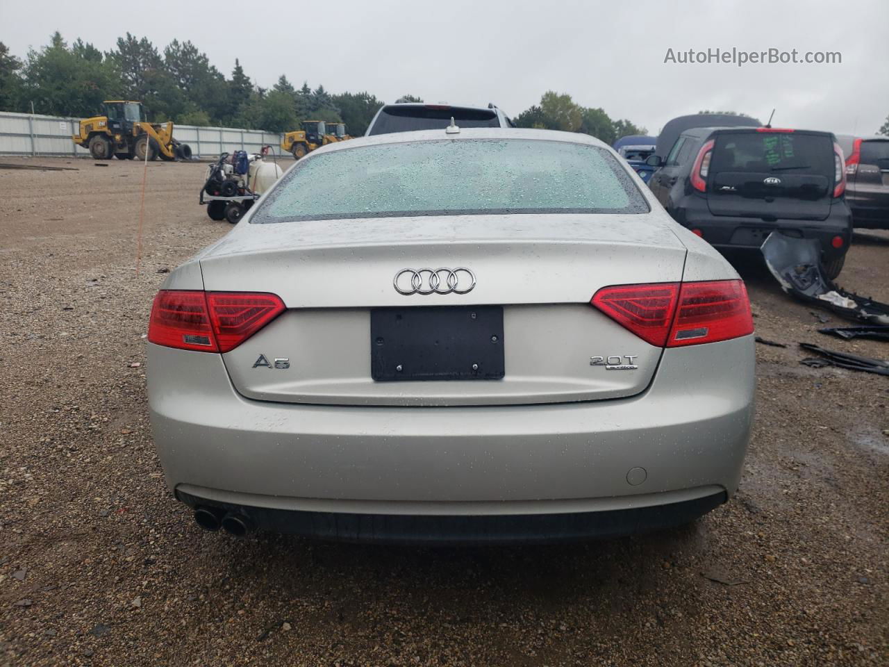 2014 Audi A5 Premium Plus Бежевый vin: WAULFAFR9EA057366