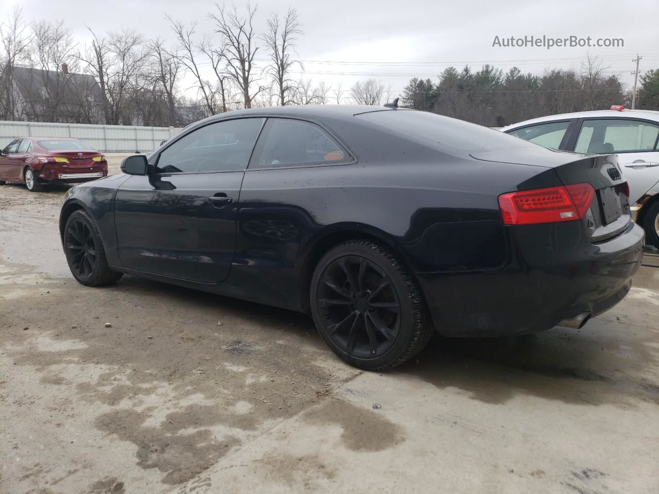 2014 Audi A5 Premium Plus Черный vin: WAULFAFR9EA067623