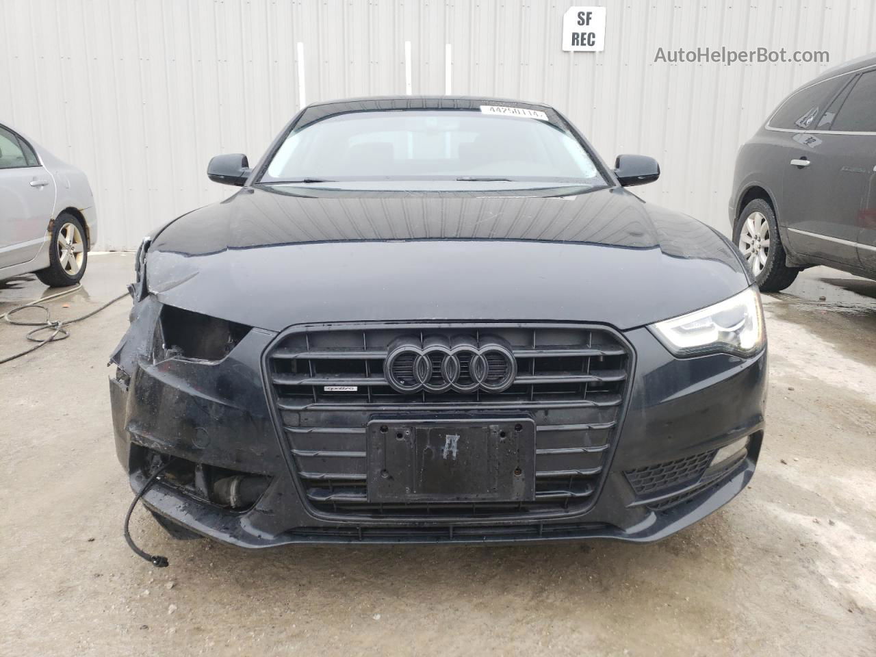 2014 Audi A5 Premium Plus Black vin: WAULFAFR9EA067623