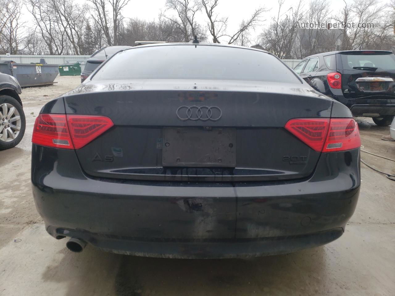 2014 Audi A5 Premium Plus Черный vin: WAULFAFR9EA067623