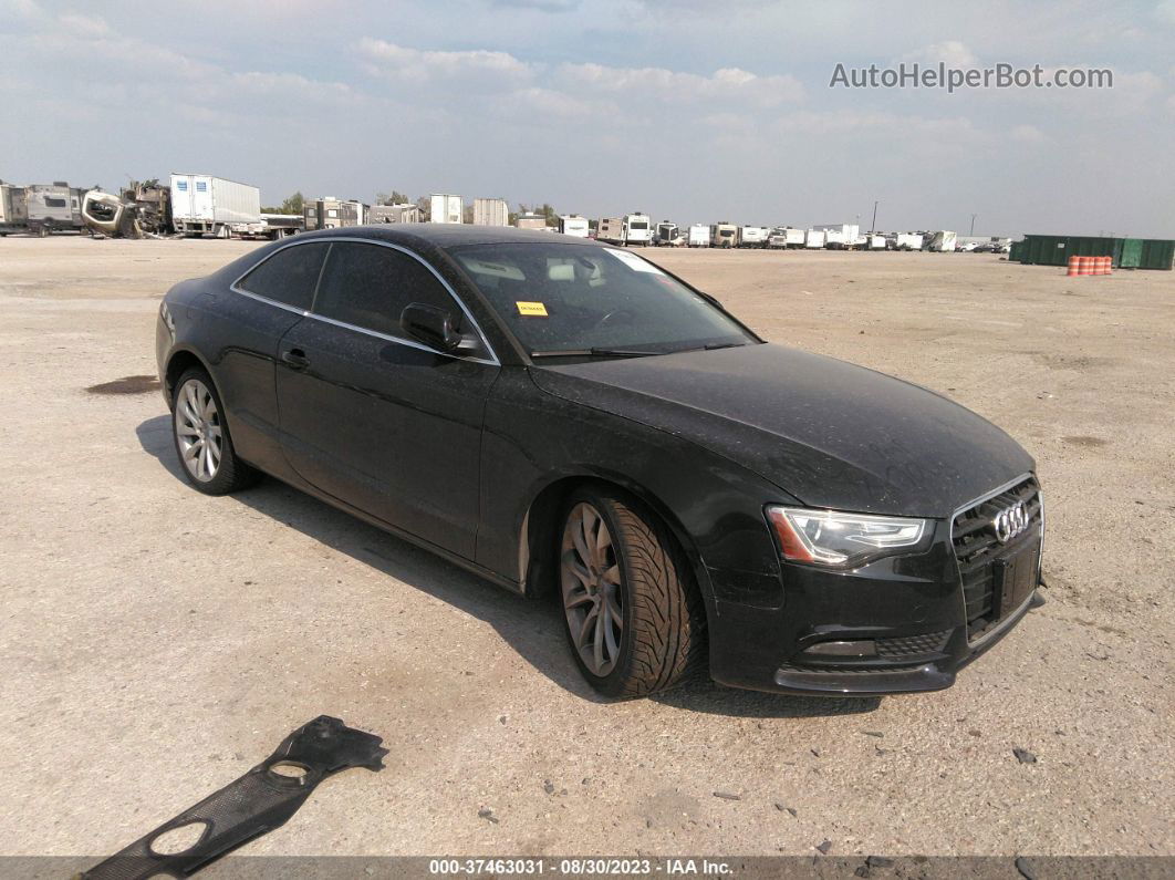 2014 Audi A5 2.0t Premium Black vin: WAULFAFR9EA068903